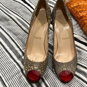 Christian Louboutins 37.5